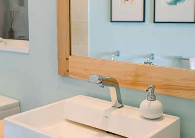 Pose de lavabo